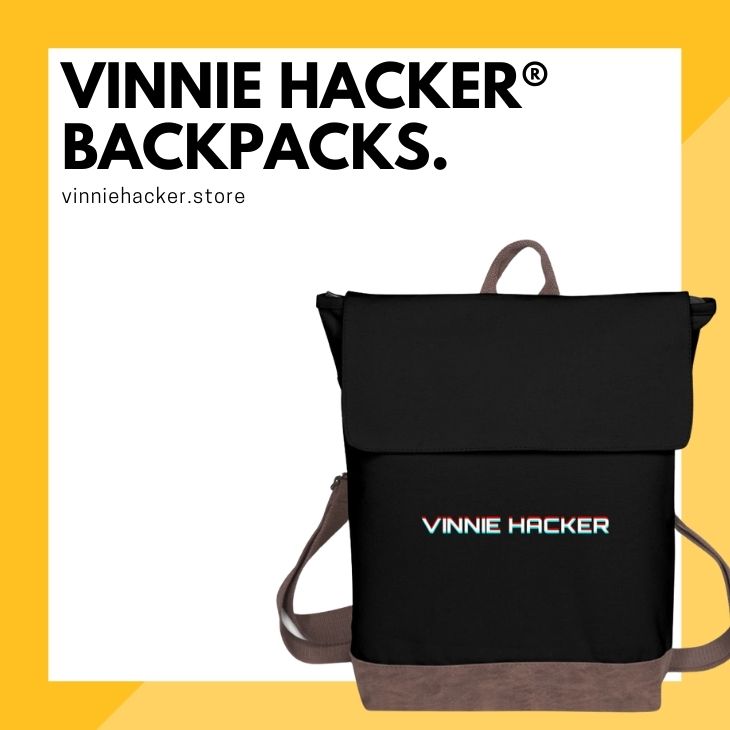 Home 5 - Vinnie Hacker Merch Vinnie Hacker Backpacks